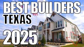 2025 Best Builders in TEXAS