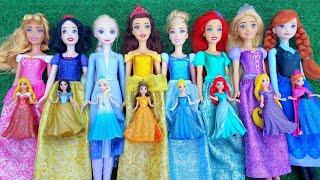 46:22 Minutes Disney princesses Collection ASMR Satisfying Unboxing | Disney doll Transformation