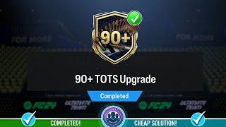 90+ TOTS Upgrade SBC Pack Opened! - Cheap Solution & SBC Tips - FC 24