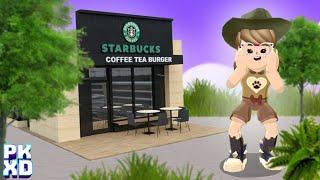 🪴 I built Starbucks in PK XD! [Aesthetic]