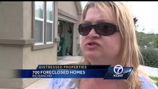 700 Rio Rancho homes either foreclosed, abandoned