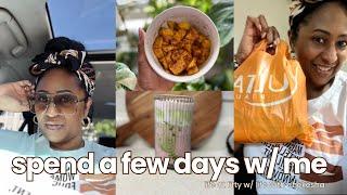 Vlog | new sunnies + decluttering again +  matcha + mango bowl + new fragrances + curly girl era?