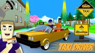 richie becomes a taxi driver  in dude theft wars