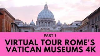 Virtual Tour of The Vatican with Italian Tour Guide