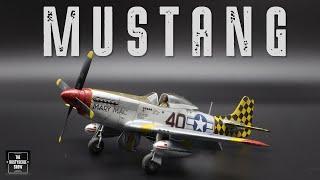 P-51 MUSTANG - AIRCRAFT MODEL KIT FULL BUILD - EDUARD 1/72 SCALE