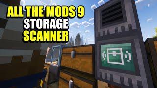 Ep3 Storage Scanner - Minecraft All The Mods 9 Modpack