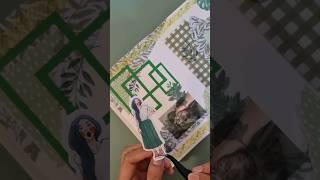 Satisfying Journaling Green Journal #asmr #shorts