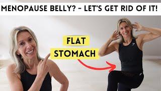 Menopause Belly? Let's Get Rid Of It! Low Impact Home Workout