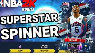 ELITE Pull In Anti Matter NBA 2K Mobile Superstar Spinner