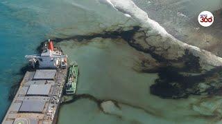 Mauritius oil spill: Experts fear catastrophic ecological disaster | Saving the ocean- News 360 tv