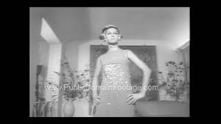 Jacques Esterel designer spring summer Paris fashion show 1968 archival footage