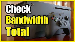 How to Check Bandwidth Usage on Xbox Series X (Total Data Downloaded)