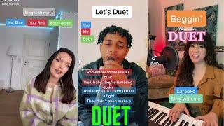 Sing With Me | Duet TikTok Music Challenge 