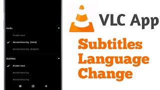 how to change subtitles language in vlc media player mobile app