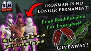 Jagex REMOVED Ironman Protection in Oldschool Runescape