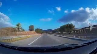 Cyprus Highways, A1 Nicosia - Limassol and return (speed 6X) 2016