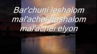 SHALOM ALEICHEM with Lyrics Sung by Susana Allen