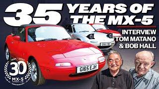 CELEBRATING 35 YEARS OF THE MX-5! With Tom Matano, Bob Hall and 2,500 Miatas!