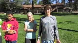 Sarah Baxter, Emma Abrahamson, Steven Fahy and Tal Braude at Runner's Workshop Running Camps