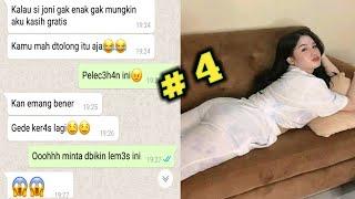 Bocah dilarang nonton!!! prank chat lucu part 4 - open bo gratis anggun