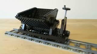 Lego Feldbahn-Kipplore mit Bremse