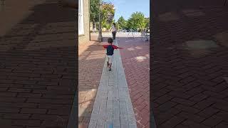 Levi and Auntie exploring downtown Spartanburg South Carolina