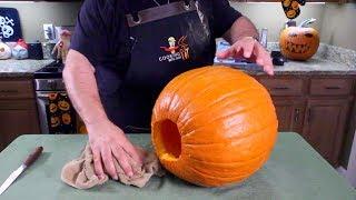 How To Clean A Pumpkin in 2 Minutes