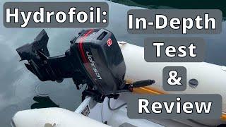 Outboard Hydrofoil BEFORE & AFTER Test | In-Depth Review