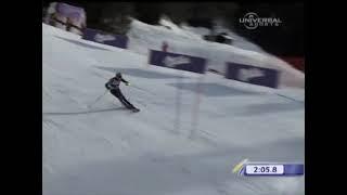 Bode Miller wins 2010 Wengen Super-Combined - Slalom run