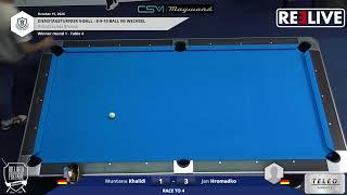 Muntana Khalidi vs Jan Hromadko DIENSTAGSTURNIER 9-BALL  BF Bremen 15.10.2024