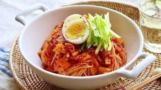 이 레시피로 만들면 적어도 5번은 해먹습니다. #김치비빔국수