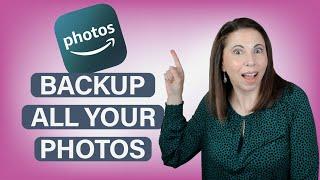 Back up Photos with Amazon photos desktop app