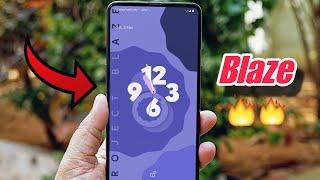 The ONLY CUSTOM ROM with BEST ANDROID 11 QS PANEL  ft. Project Blaze V3.1
