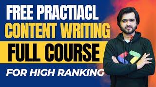 Content Writing Complete Course | Practical Content Writing Tutorial For Beginners