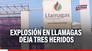 Arequipa: Explosión en Llamagas deja tres heridos