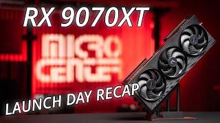 AMD 9070 & 9070 XT Micro Center Launch Day Recap!