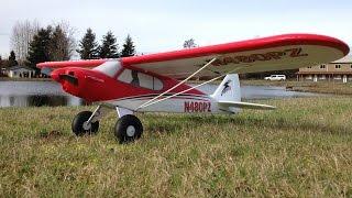 Parkzone Sport Cub S2 Parkflyer RC Plane on Windy Day with Fun Extras!