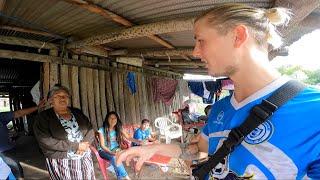 Solo in Indigenous Village in Paraguay 