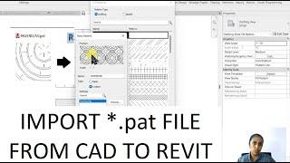 EP47 | Revit Beginner Program | Import CAD .pat Hatch Pattern in Revit | Bansri Pandey