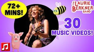 72+ Mins: ”My Bunny Goes Hop”, “Waiting For The Elevator" & Lots More Laurie Berkner Music Videos