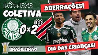 PÓS-JOGO | PALMEIRAS 0X2 ATHLETICO | BRASILEIRÃO 2024 | COLETIVA ABEL FERREIRA AO VIVO