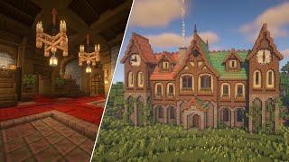 Minecraft Fantasy Mansion Interior (Part 1/2)