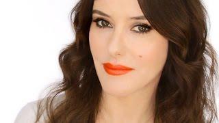 Keira Knightley Red Carpet Look - How to Wear an Orange Lip