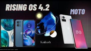 Custom rom Android 14 moto Edge 30 ultra Moto G54 Moto G52 Rising Os 4.2