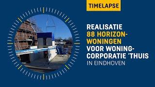 Timelapse | 88 horizonwoningen in Eindhoven