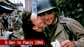 Liberation of Paris after four years of Nazi occupation (June to August 1944)