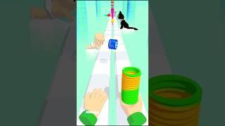 Cat Vs Small Baby Kid Toy Spring Run 3D Gameplay Lv3  #youtubeshorts #games #shorts