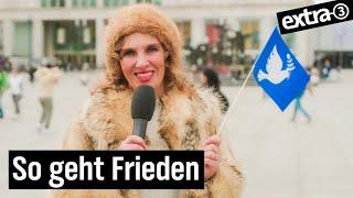 Katja Kreml auf Friedensmission | extra 3 | NDR