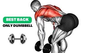 The Ultimate Back Workout With Dumbbells At Home | Lat Exercises
