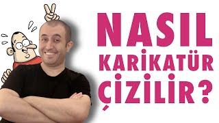 Nasıl Karikatür Çizilir? | Bu Esprileri Nereden Buluyorlar? | Gerekli Malzemeler? - UNPLUGGED B02